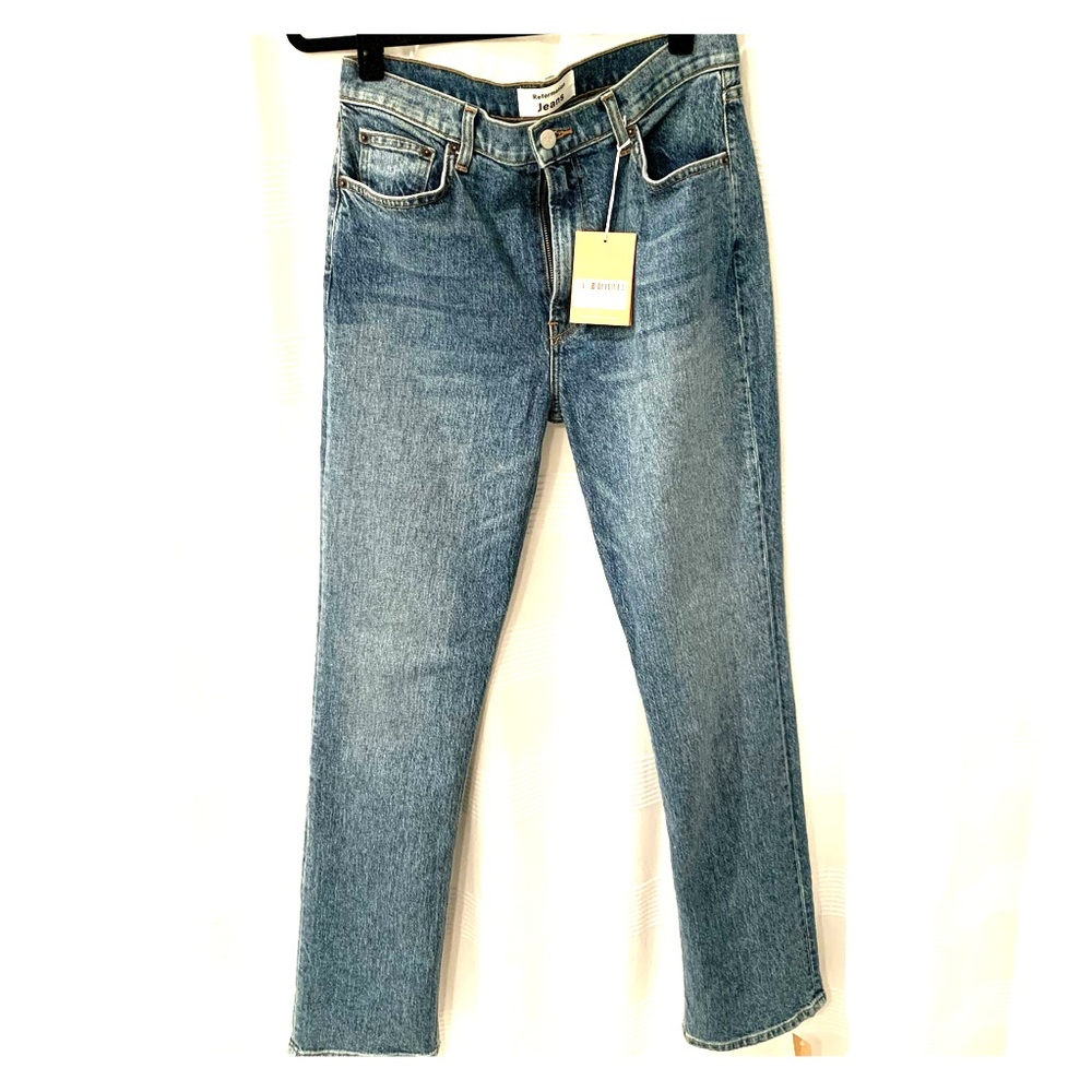 Reformation Liza Straight Jean sz 30